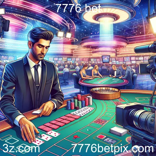 Experiência Imersiva: Cassino Ao Vivo no 7776 bet